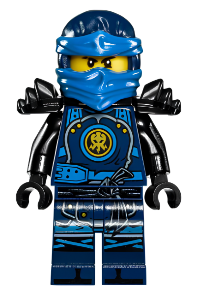 Минифигурка Lego Ninjago Jay - Hands of Time, Black Armor njo282 U